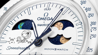 MOON SWAT-CH White Colour Fiber Body WATCH ( 29gm leight Weight Watch )
