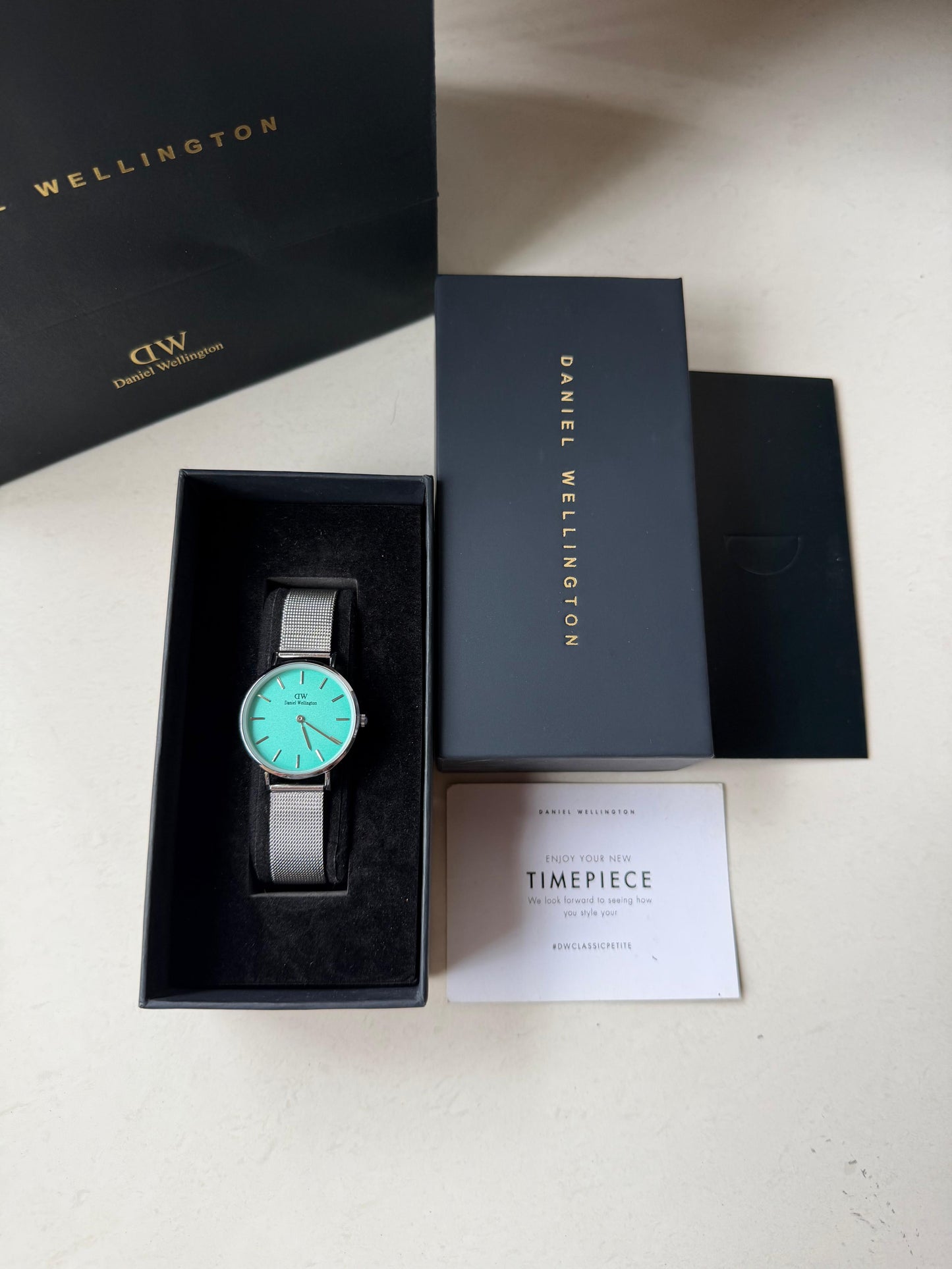 D-W Design 3 Silver Tiffany Womens watch