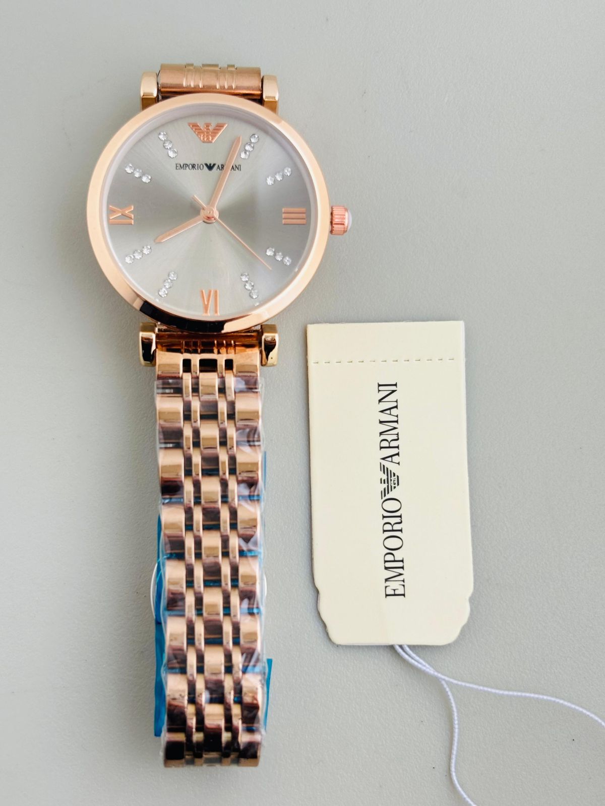 ARMAN GIRLS WATCH Rose Gold BELT Grey  dial (design 17 )