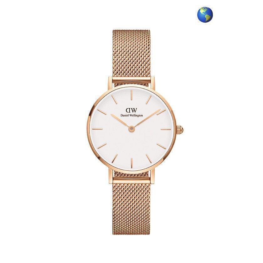 D-W Design 3 Rose White Womens watch