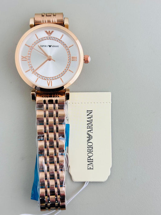 ARMAN GIRLS WATCH Rose Gold BELT (Design 6)