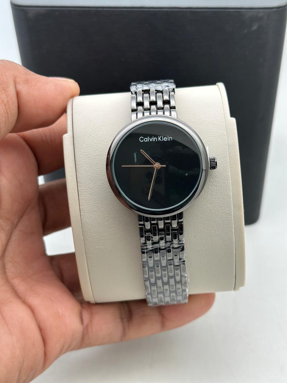 C-K GIRLS WATCH FULL BLACK COLOUR