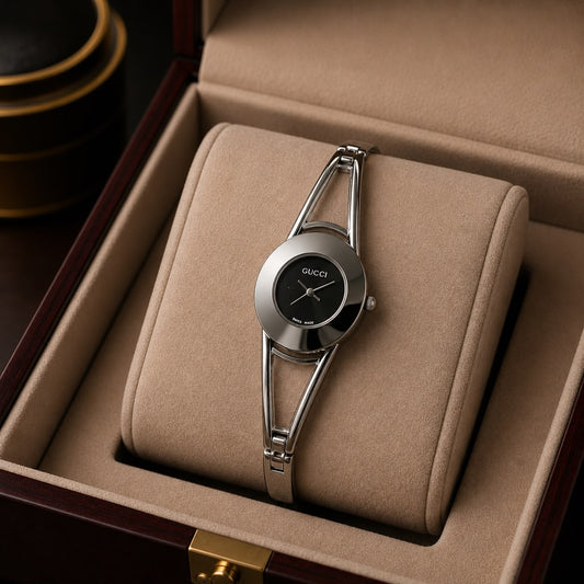 New Attractive Pattern Girls Watch 
Limited Edition Black Dial