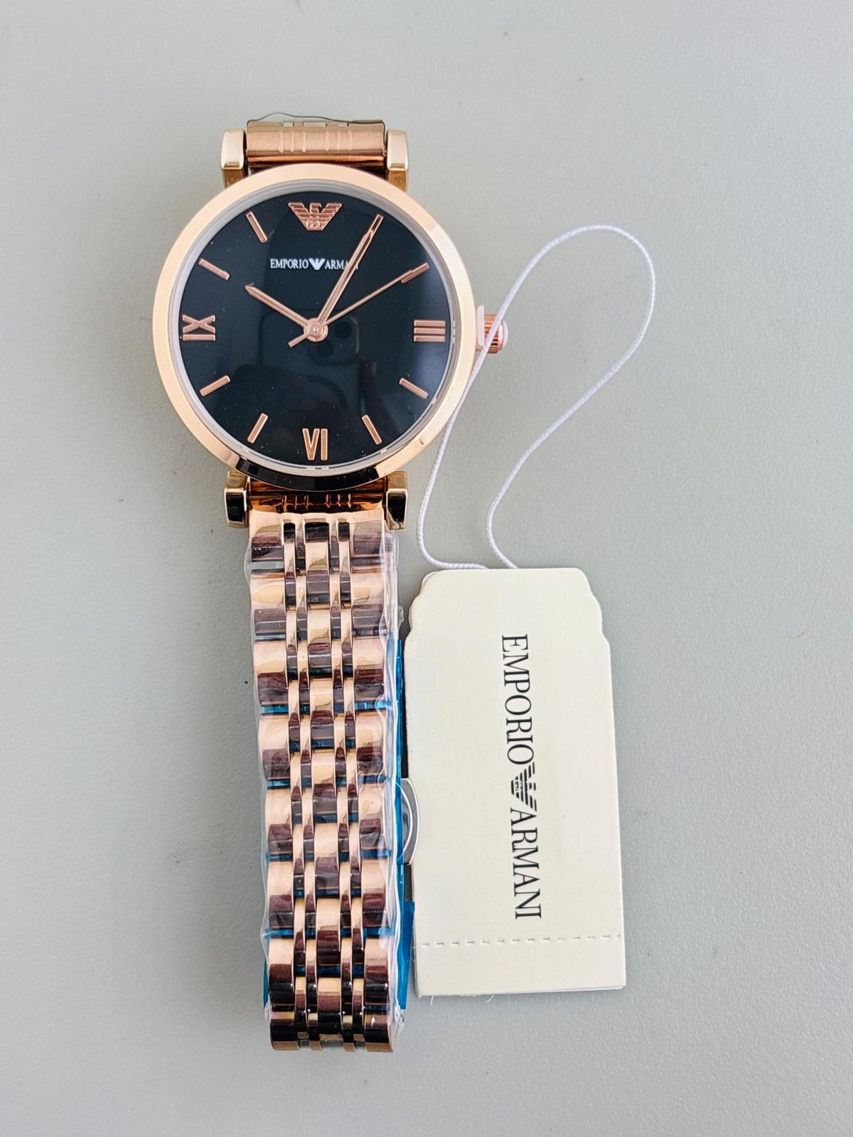 ARMAN GIRLS WATCH Rose Gold BELT  Black dial ( Design 12)