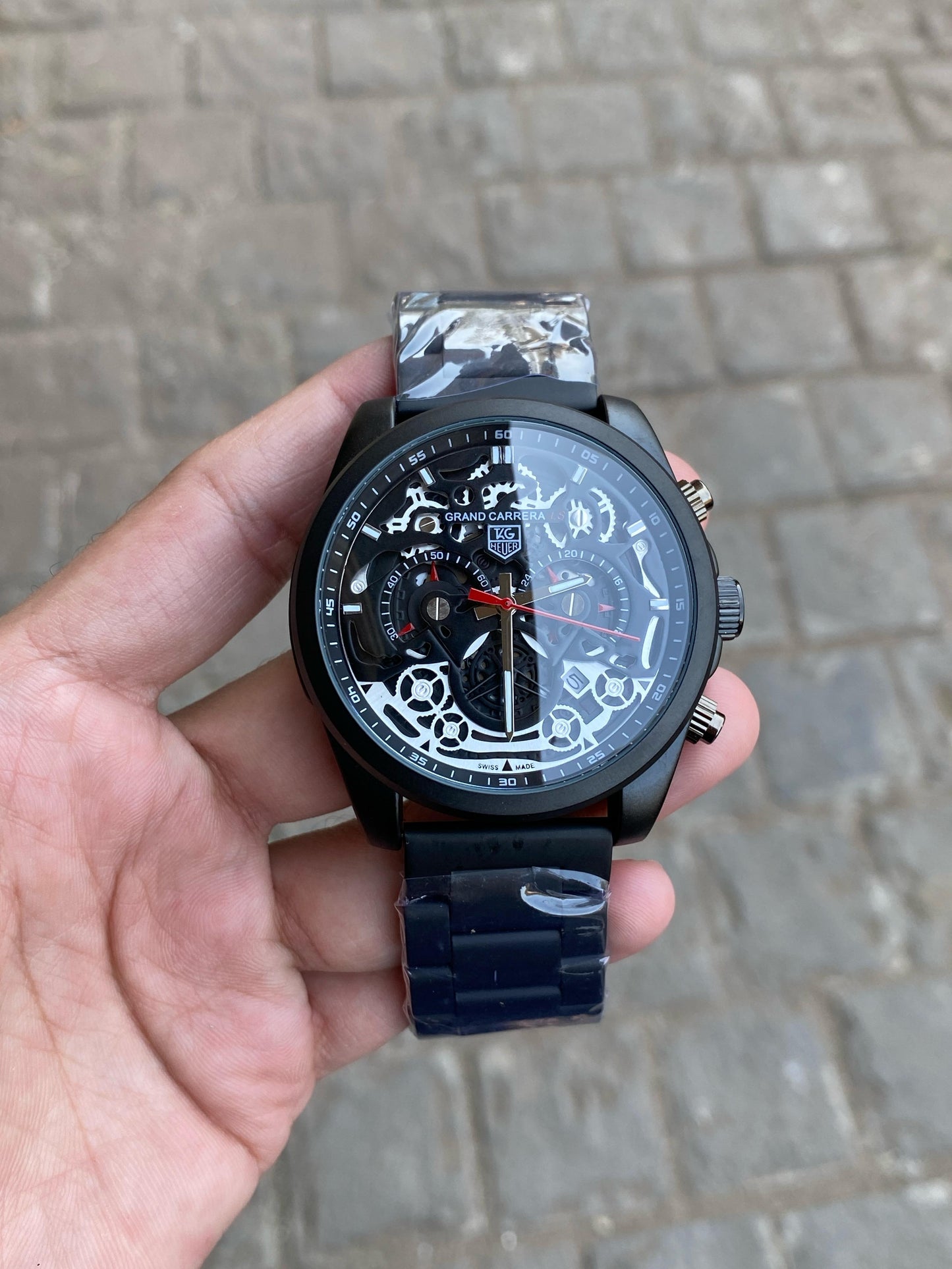 CR7 REGULAR FULL BLACK  Chronographic Watch