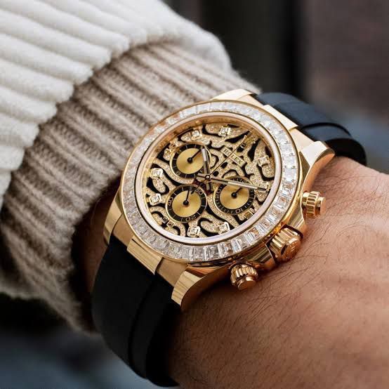 Role Tiger Edition Diamond Chronographic Watch