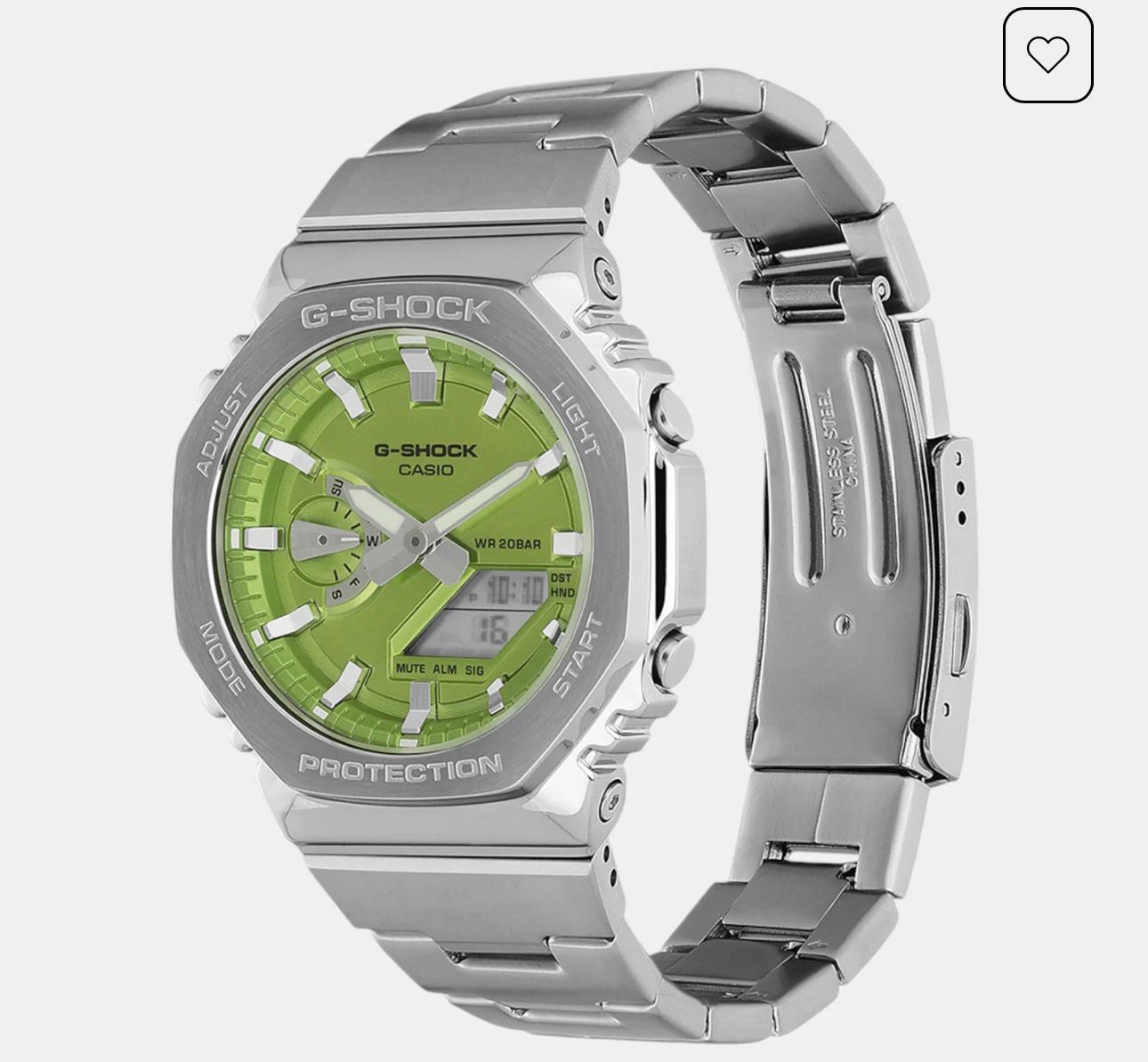 Gm chain green dial
( Analog + Digital Working )